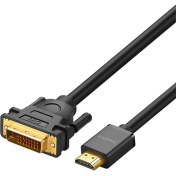 Resim Ugreen HDMI DVI 1080P Çift Yönlü Görüntü Aktarma Kablosu 2 Metre 