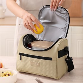 Resim Büyük Kapasiteli İzoleli Tote Çantası, Çok Renkli Katı Polyester Malzeme, Çok Katmanlı Fermuar Buz Çantası, Ayarlanabilir Askılı Üst Tek Saplı, Elde Taşınabilir/Omuz, Çok Fonksiyonlu Açık Hava Çantası, Taşınabilir Büyük Kapasiteli Tek Omuzlu Çapraz Çanta, Seyahat, İş, Okul ve Açık Hava Aktiviteleri İçin Erkekler ve Kadınlar İçin İdeal, Açık Hava Ekipman Çantası | Nötr Stil Çanta | Fermuarlı Kapanış, İzoleli Çanta 