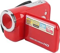 Resim Dijital Video Kamera, 2 inç Renkli ekranlı 1080p 16MP Vlogging Kamera, 16x Zoom Anti Sarma DV kamerası Seyahat, Düğün, Okul Etkinlikleri Için Kayıt Fonksiyonu (kırmızı) 