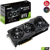 Resim Asus GeForce RTX 3060 Ti TUF Gaming V2 O8G 8GB GDDR6 256 Bit LHR Ekran Kartı 