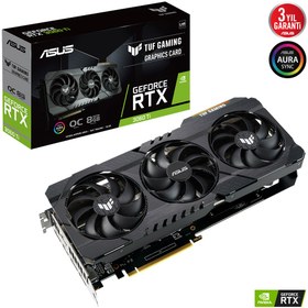 Resim Asus GeForce RTX 3060 Ti TUF Gaming V2 O8G 8GB GDDR6 256 Bit LHR Ekran Kartı 