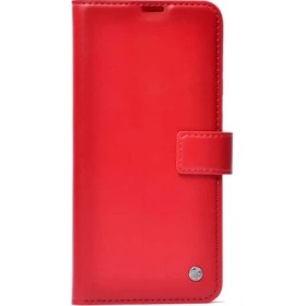 Resim Dlrcase Samsung Galaxy M31 Kılıf Kar Delüx Cüzdan Kartvizitli Para Gözlü Kopçalı Kırmızı 