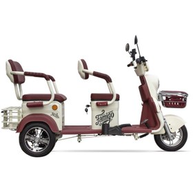 Resim Falcon - FAMİGO 10000 - 3 TEKERLİ ELEKTRİKLİ TRİCYCLE + TENTE + BRANDA 