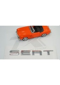 Resim Seat Bagaj Krom Abs 3M 3D Yazı Logo Amblem 