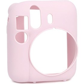 Resim Fujifilm Instax Mini 12 Fotoğraf Makinesi + 20'li Film + Kıskaçlı Stand + Mini Albüm + Silikon Kılıf Seti Pembe 