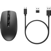Resim Hp 715 Programlanabilir Şarj Edilebilir Bluetooth Kablosuz Mouse Siyah 6E6F0AA 