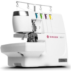 Resim Singer Elite SE017 4 İplik Overlok Makinesi Ev Tipi Dikiş Makinesi 