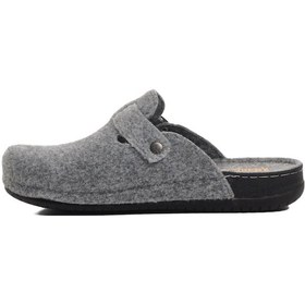 Resim Ayakmod K-12113 Gri Anatomik Erkek Ev Terlik 001 