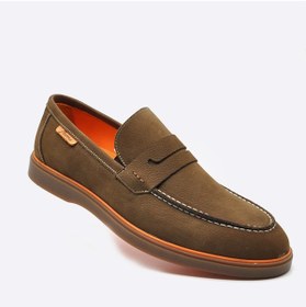 Resim Fosco Erkek Loafer-kum Rengi Naturelnubuk-bağcıksız Ayakkabı 