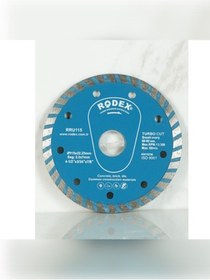 Resim Rodex TURBO ELMAS TESTERE BETON GRANİT KESİCİ 115X22.23 RRU115 