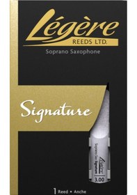 Resim Legere Soprano Saksofon Kamışı Signature No 2 Synthetic 