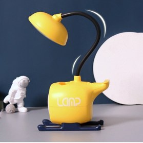 Resim hediyeconcepti Led Masa Lambası Karikatür Usb Uçak Göz Koruması Için Çalışma Masa Işığı 