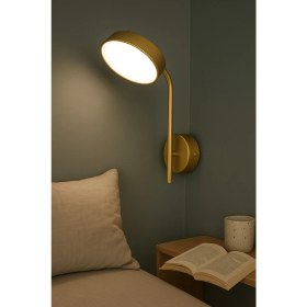 Resim Modern Eskitme Beyaz Işıklı LED Duvar Apliküri, Banyo, Mutfak, Salon Için 