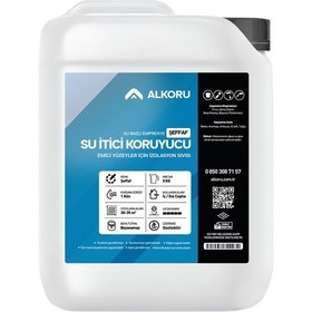 Resim Alkoru 5 Kg Şeffaf Emici Yüzeyler İçin Su İtici Ve Koruyucu Malz. 