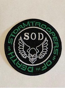 Resim StüdyoÜmitTişört Sod-storm Troopers Of Death Patch-peç,arma Ve Kot Yaması 