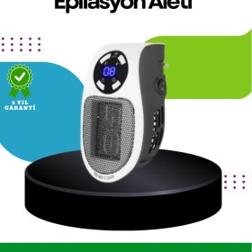 Resim Cenk Xstore LED Ekranlı Ayarlanabilir Sıcaklık Mini Priz Isıtıcı Sessiz 