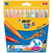 Resim Bic Keçeli Boya Kalemi Visa 10 Renk 828964 