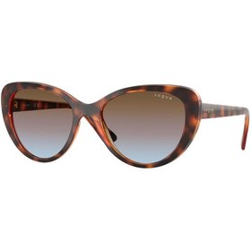 Resim Vogue 5649sı W65648 54 Kadın Güneş Gözlüğü Leopar 