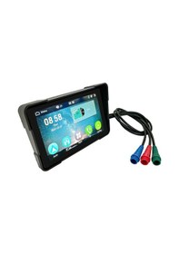 Resim Twogo Go-ıx 5" Dokunmatik Waterproof Bt Android Auto Carplay Çiftli Motorsiklet Dvr Araç Kamerası 