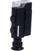 Resim Yaozixa 200-240x Büyütme Özelliği İle Taşınabilir Mikroskop, Led Işıklı, Minik Optik Makyroskop, Mücevher Ve Para Tespiti İçin Uygun 