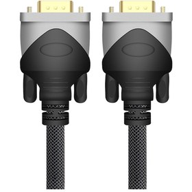 Resim Philips Uyumlu Swv9009 Örgülü 15 Pinli 1080P Vga Kablosu - 1 Metre 