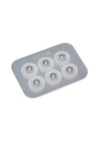 Resim Epoksi Boncuk Şekilli Tesbih ve Bileklik Silikon Kalıp 10 Mm 6 Lı 