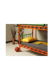 Resim mobilyabazari Gold Metal Ferforje Tek Kişilik Ranza 90*190 Cm 