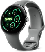 Resim Google Pixel Watch 3 (45 mm) - Kalp atış hızı takibine sahip Android akıllı saat, Fitbit'ten gelişmiş çalışma, fitness bilgileri, 24 saat pil - Mat Hazel Alüminyum Kasa - Hazel band - LTE 