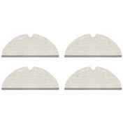 Resim Roborock S6/S6 Pure Uyumlu Yüksek Kaliteli 4 Adet Mop-Tam Yüzey 