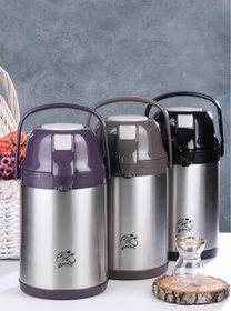 Resim Fırsatkolik CKR-2007 2.5LT POMPALI ÇELİK TERMOS (5067) 