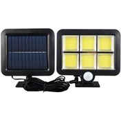 Resim 120 Cob Led Solar Panelli 3 Modlu Duvar Lambası 