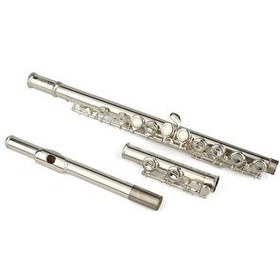 Resim Silver SFL-290ES Gümüş Kaplama Yan Flüt 