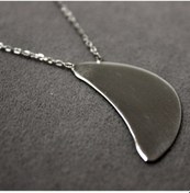 Resim Pres Yarım Ay Kolye (407519361) 