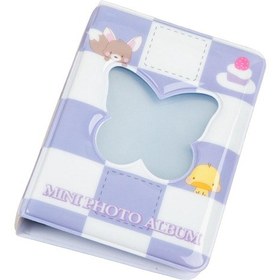 Resim Homyl Mini Fotoğraf Albümü Kartvizitlik 40 Cepler Kartları Kafes Kelebek 