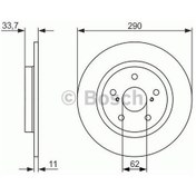 Resim Bosch Fren Diski Arka [7d 290mm] Avensis 1.6 1.8 08 1zr Fae 