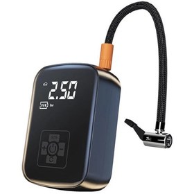 Resim Valkyrie 150psi Taşınabilir Hava Kompresörü Pompası Powerbank Fener Oto Motosiklet Araba Bisiklet Top Lastik Şişirme 
