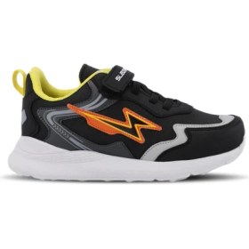 Resim Slazenger KAOR KTN Erkek Çocuk Sneaker Koşu & Yürüyüş Ayakkabısı Siyah / Beyaz 