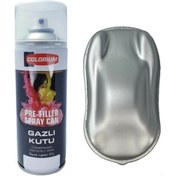 Resim Colorium Plasti Dip 400 ML Sökülebilir Metalik Gri Sprey Boya Pla Gümüş 