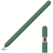 Resim Elmpaly Usb-c Pencil 3 Kapaklı Kılıf Derin Yeşil Yedek Uç Saklama Diğer 