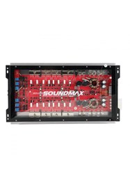 Resim Soundmax SX-4100-4 KANAL-4X100W RMS KÖPRÜLENEBİLİR KALİTELİ PROFESYONEL OTO ANFİ 