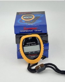 Resim KRONOMETRE,1/100 sn. Saat 12-24,alarm ve takvim 