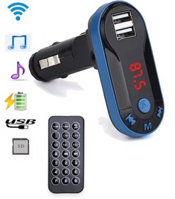 Resim Factorial Bluetooth Fm Transmitter Araç İçi Android Apple Huawei X iaomi Realme Uyumlu Oto Aksesuar Bulutut 