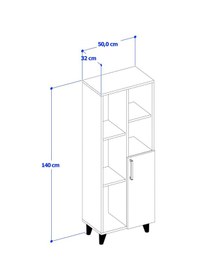 Resim Beykoz Mutfak Dolabı - Siyah 
