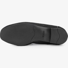 Resim Valmenti Topy Kadın Siyah/siyah Deri & Tekstil Loafer Ayakkabı 961 1979-1 Bn Ayk Y24 Siyah 