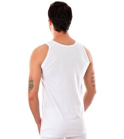 Resim Tutku 0101 Pamuklu Klasik Erkek Atlet 6'lı Paket -Beyaz 