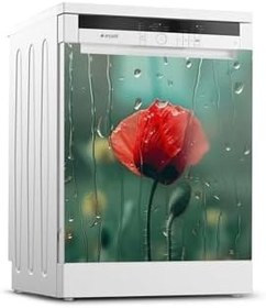 Resim Buzdolabı ve Bulaşık Makinesi Takım Sticker 0398 