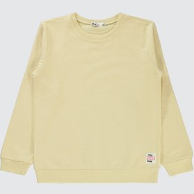 Resim Civil Girls Kız Çocuk Sweatshirt 6-9 Yaş Sarışın Ağaç Sarışın Ağaç Sarı 