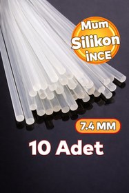 Resim Genel Markalar Sıcak Mum Silikon Çubuk Ince 10 Adet 