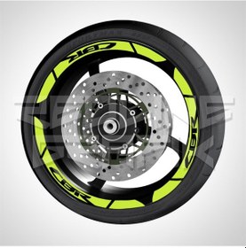 Resim Cbr Jant Şeridi Florasan Sarı 