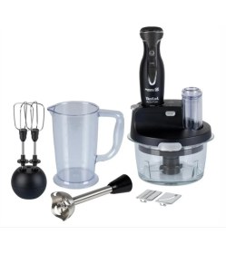 Resim Tefal Dilimleyici ve Rende 4 Bıçaklı Powelix 1500W Güç 1,5 Litre Cam Hazneli Mutfak Robotu 